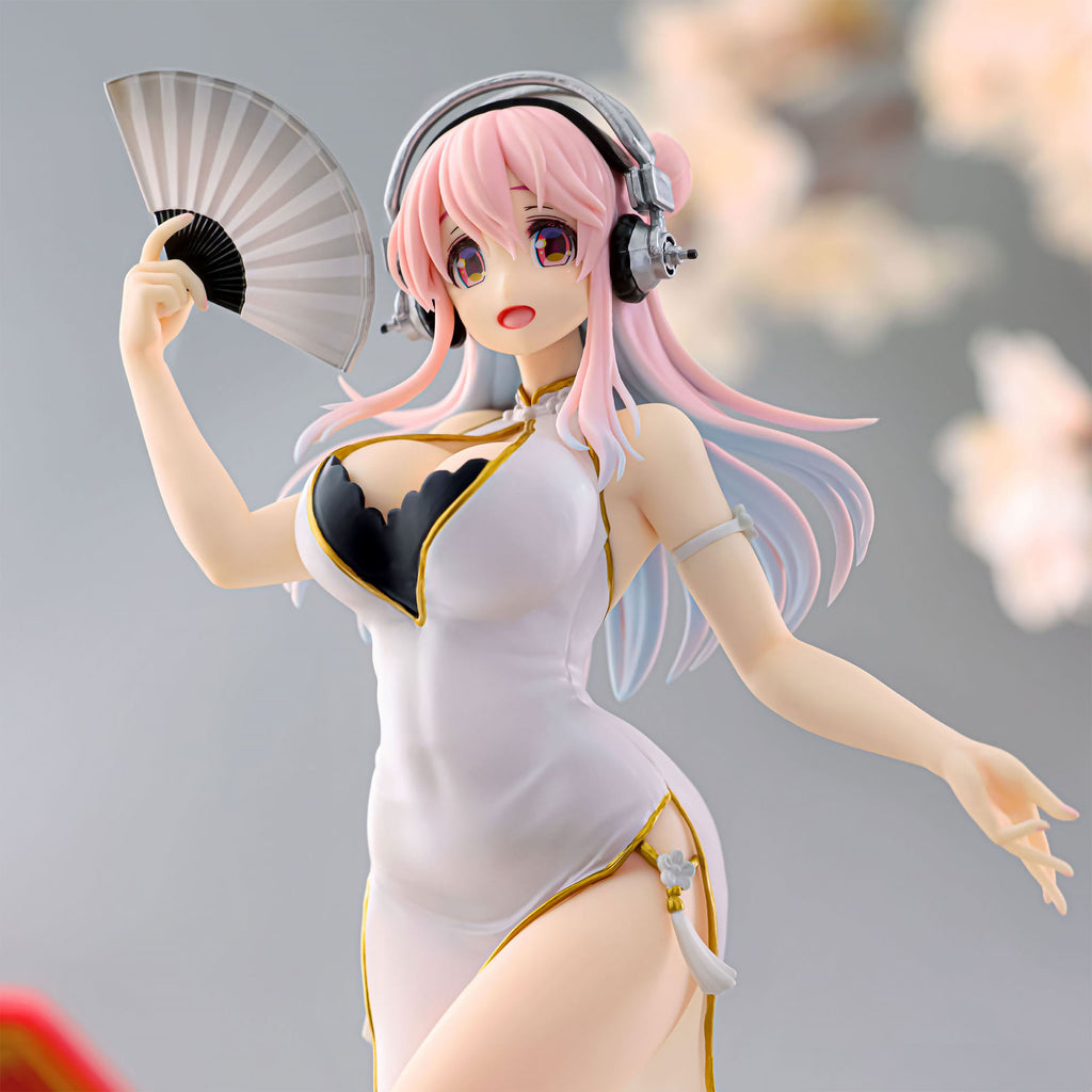 Produktbild Super Sonico - Trio-Try-iT Figur White China Dress Version