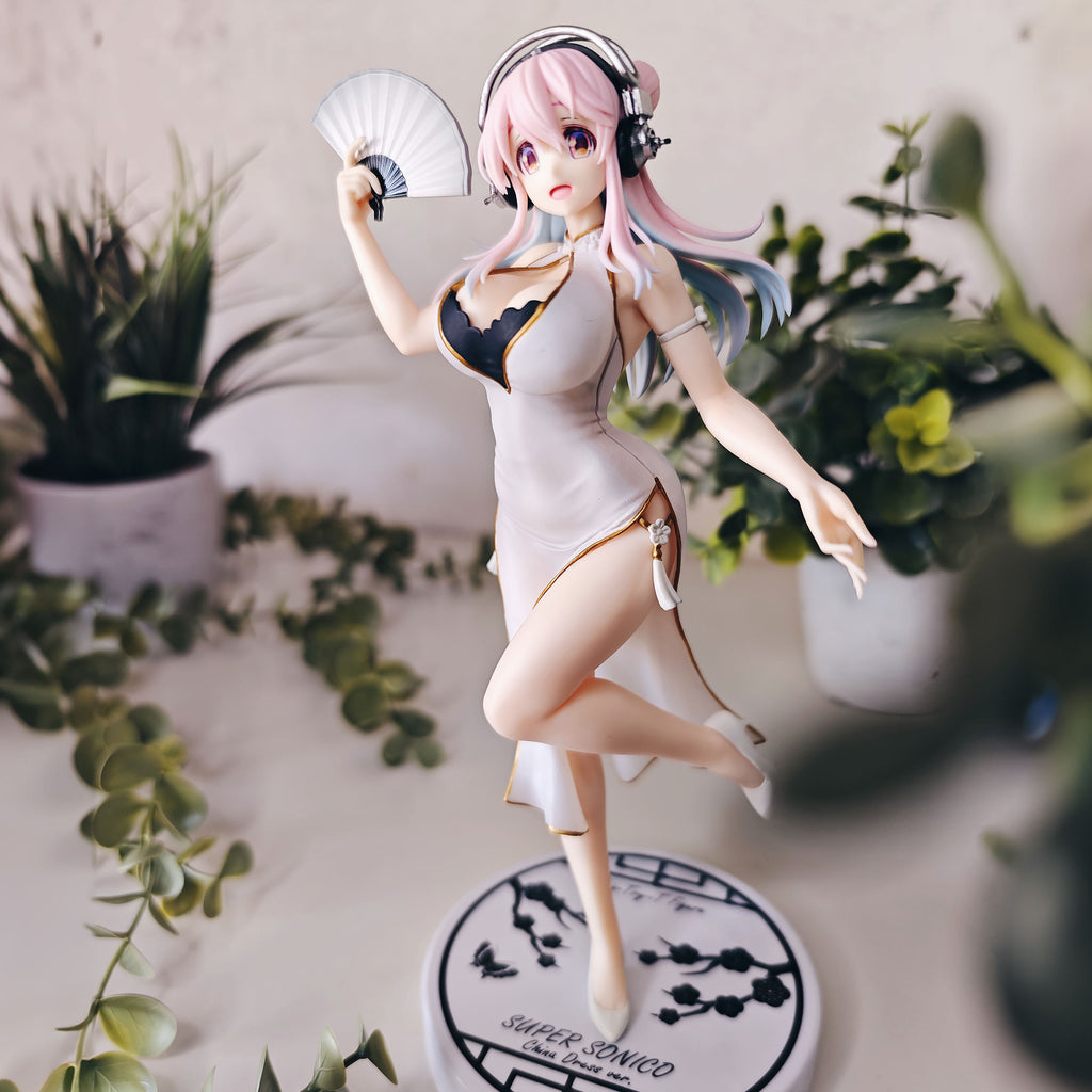 Produktbild Super Sonico - Trio-Try-iT Figur White China Dress Version