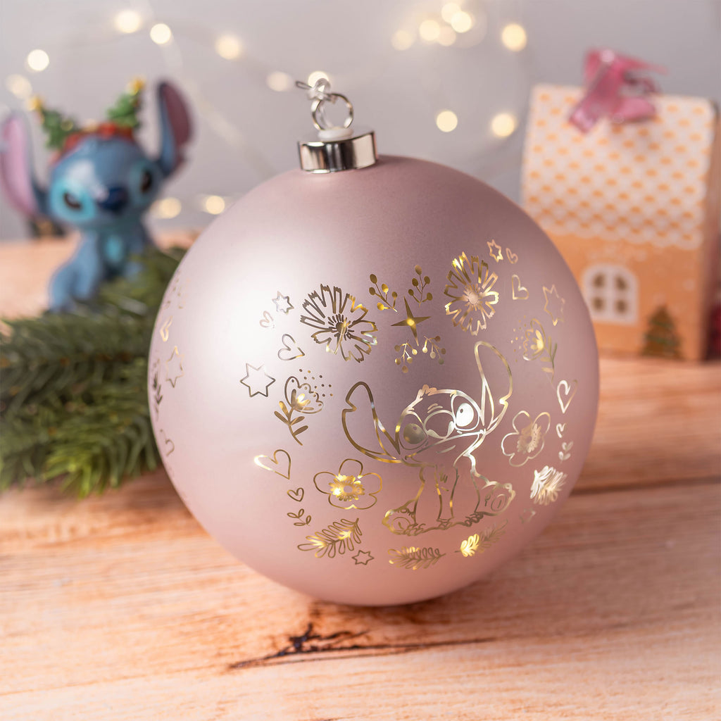 Produktbild Stitch Weihnachtsbaumkugel mit Licht - Lilo & Stitch