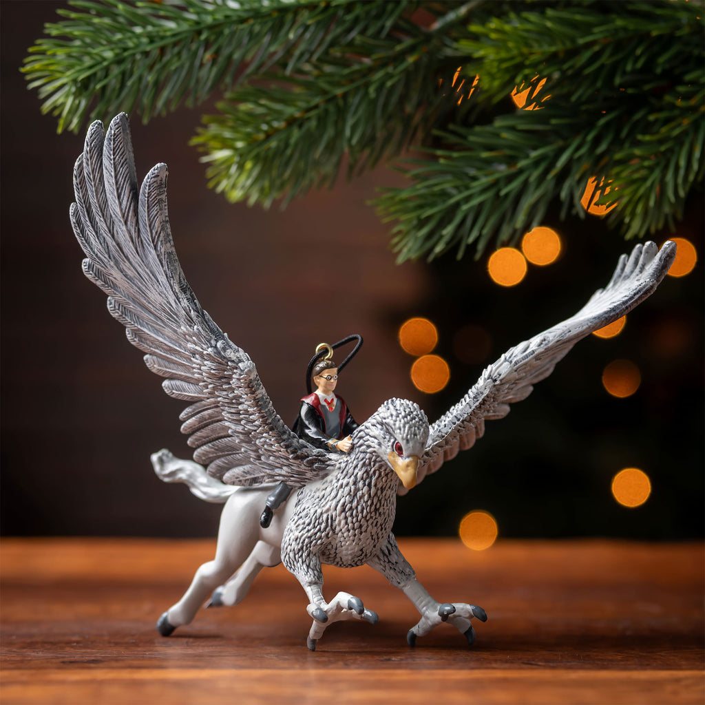 Produktbild Harry mit Seidenschnabel Weihnachtsbaum-Schmuck - Harry Potter