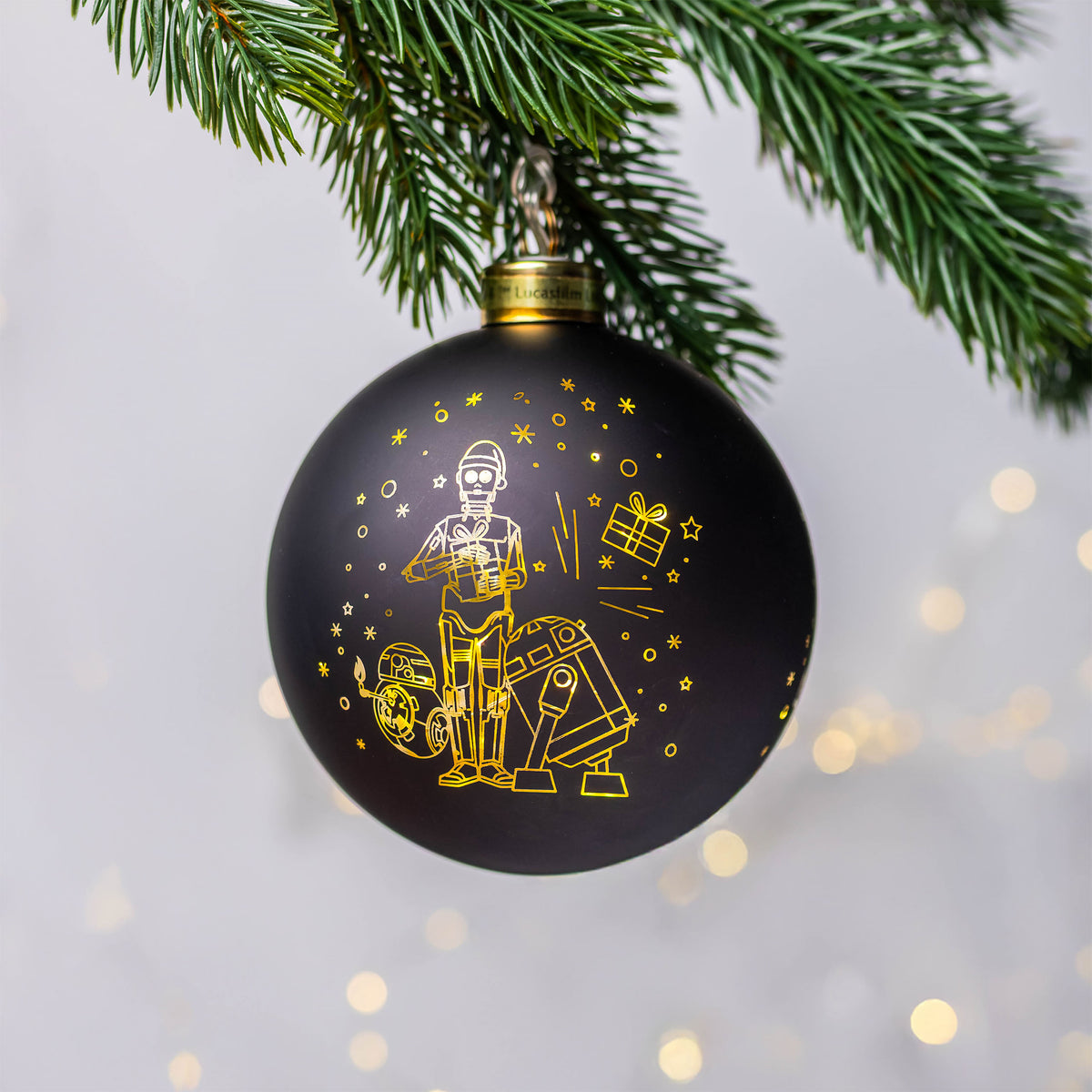 Produktbild Star Wars - Droiden Weihnachtsbaumkugel mit Licht