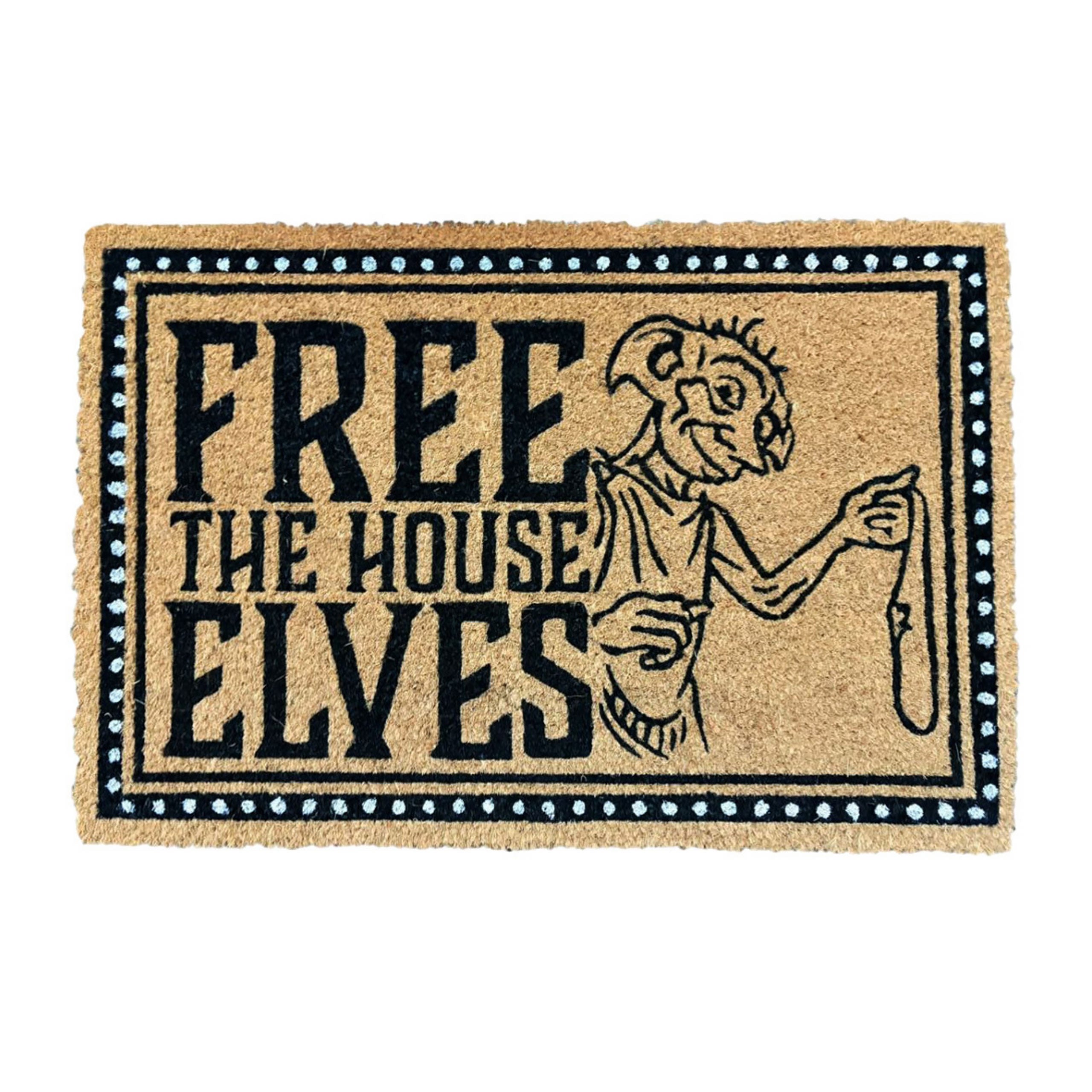 Produktbild Harry Potter - Free the House of Elves Fußmatte
