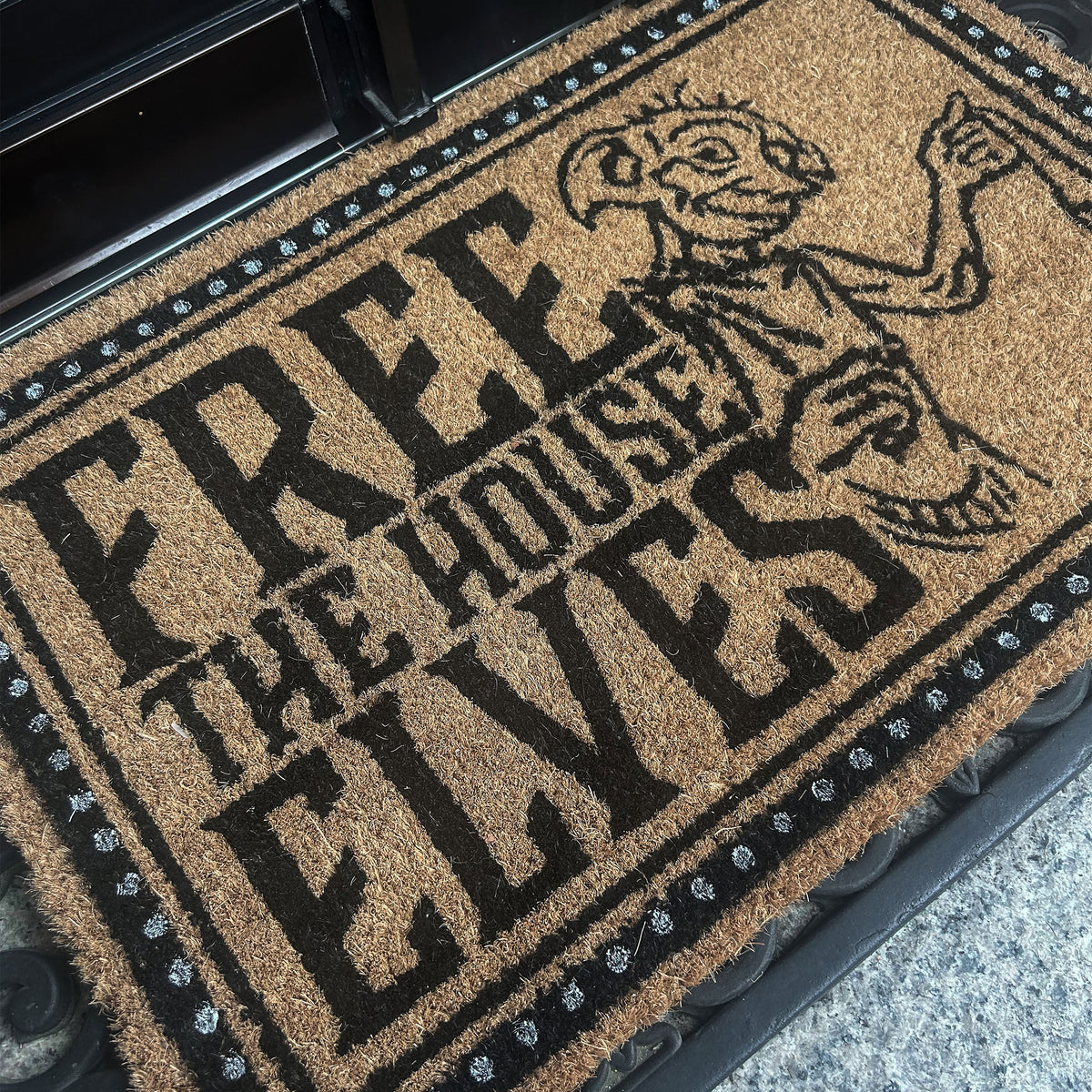 Produktbild Harry Potter - Free the House of Elves Fußmatte
