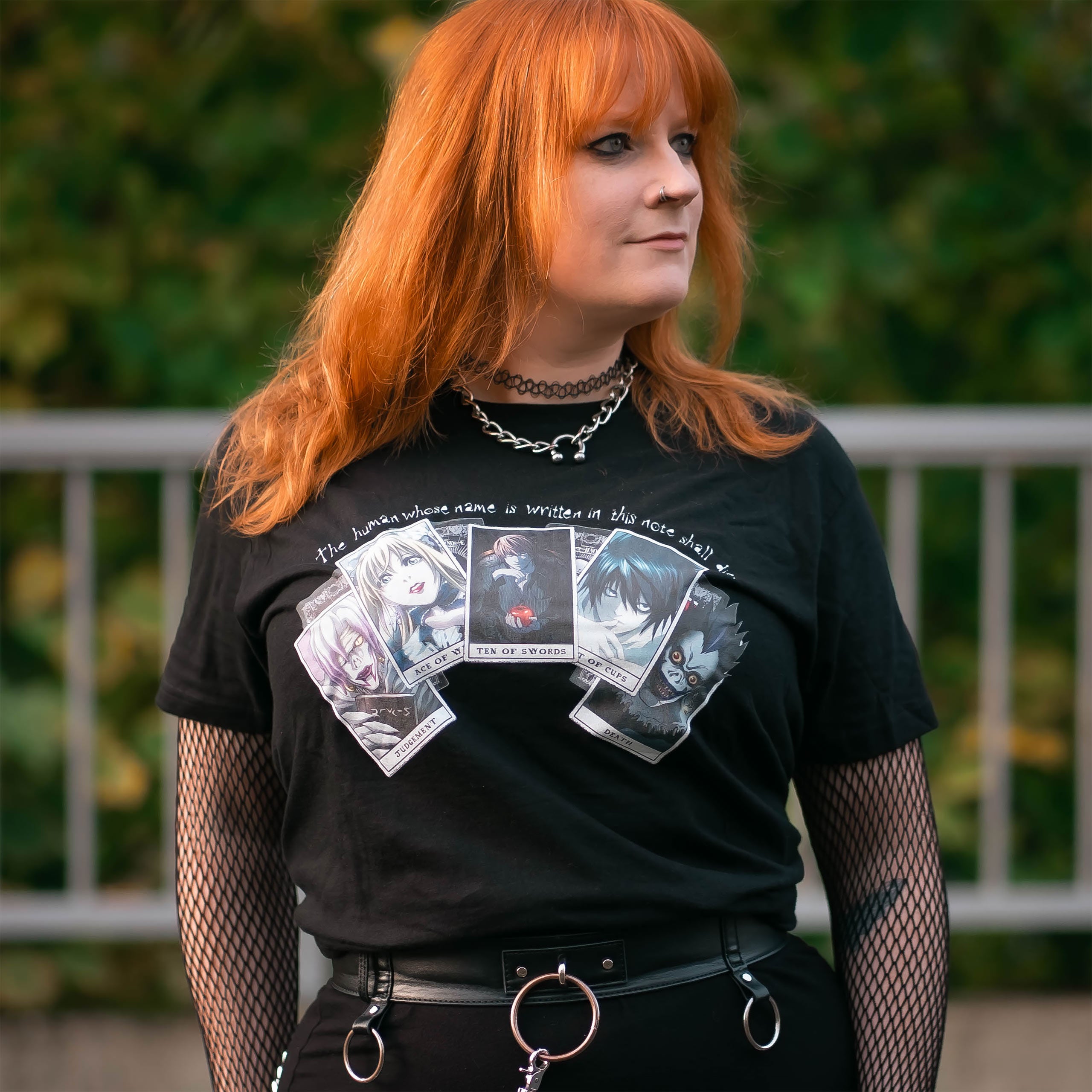 Product image Death Note - Playing Cards Black T-Shirt
