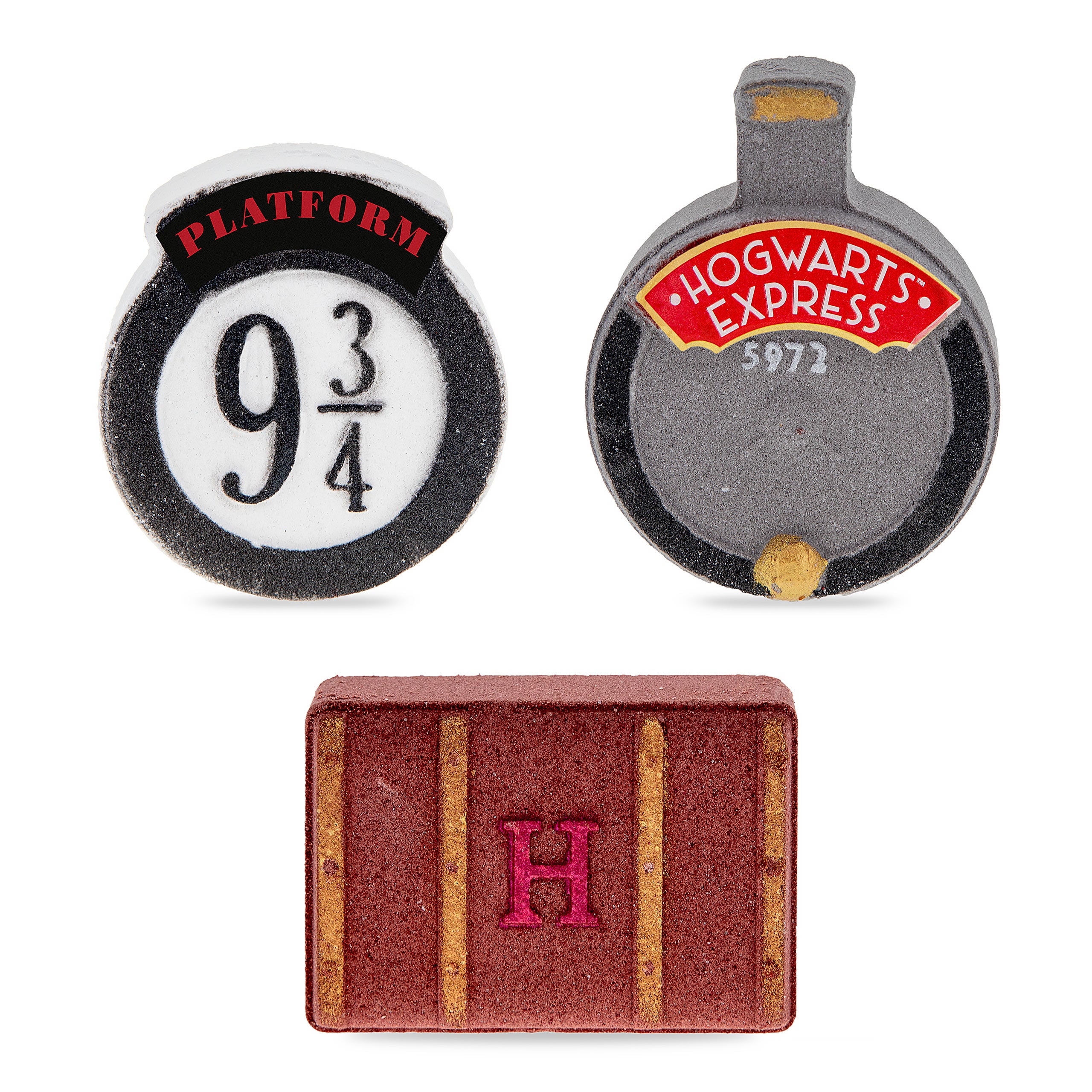 Produktbild Harry Potter - Gleis 9 3/4 Badefizzer 3er Set