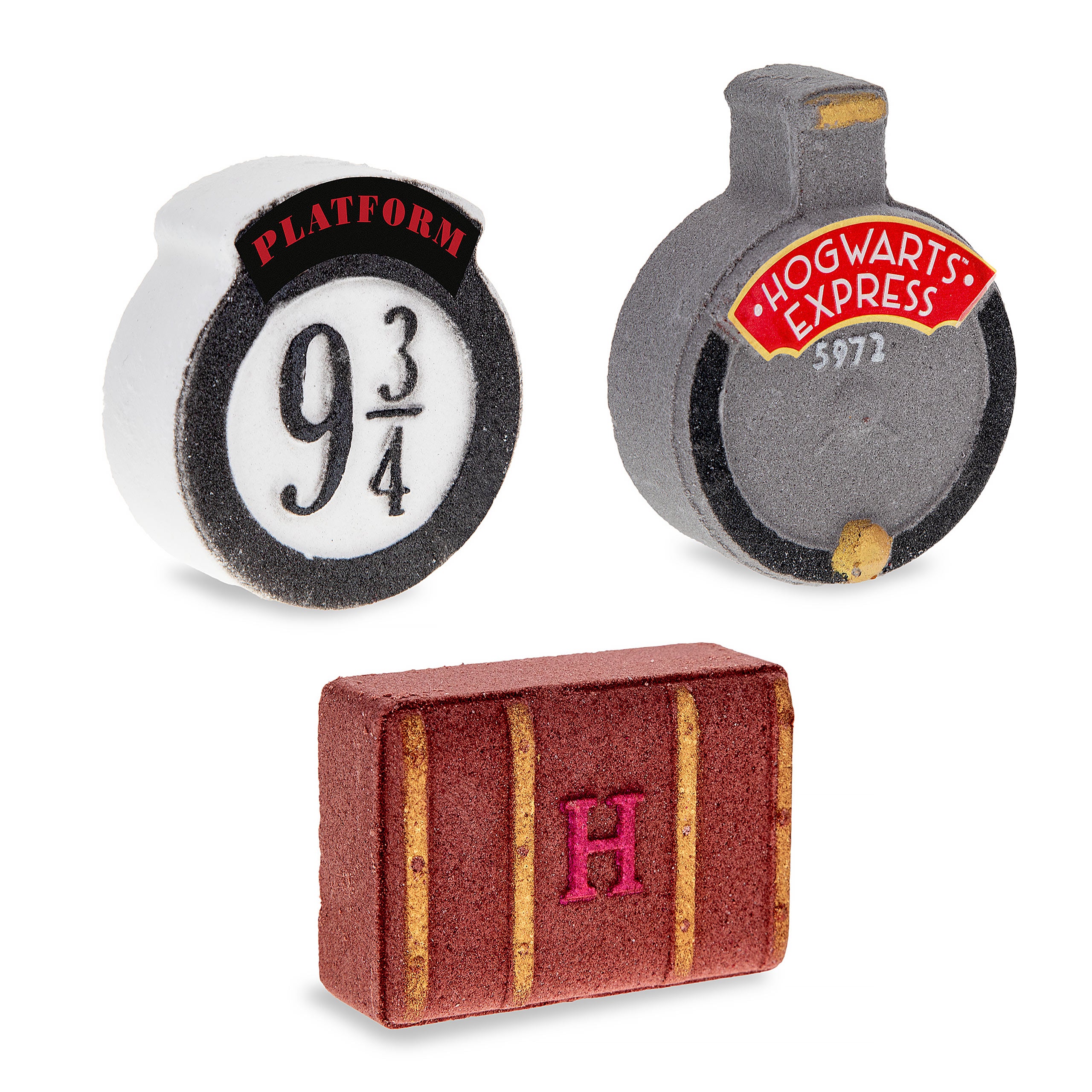 Produktbild Harry Potter - Gleis 9 3/4 Badefizzer 3er Set
