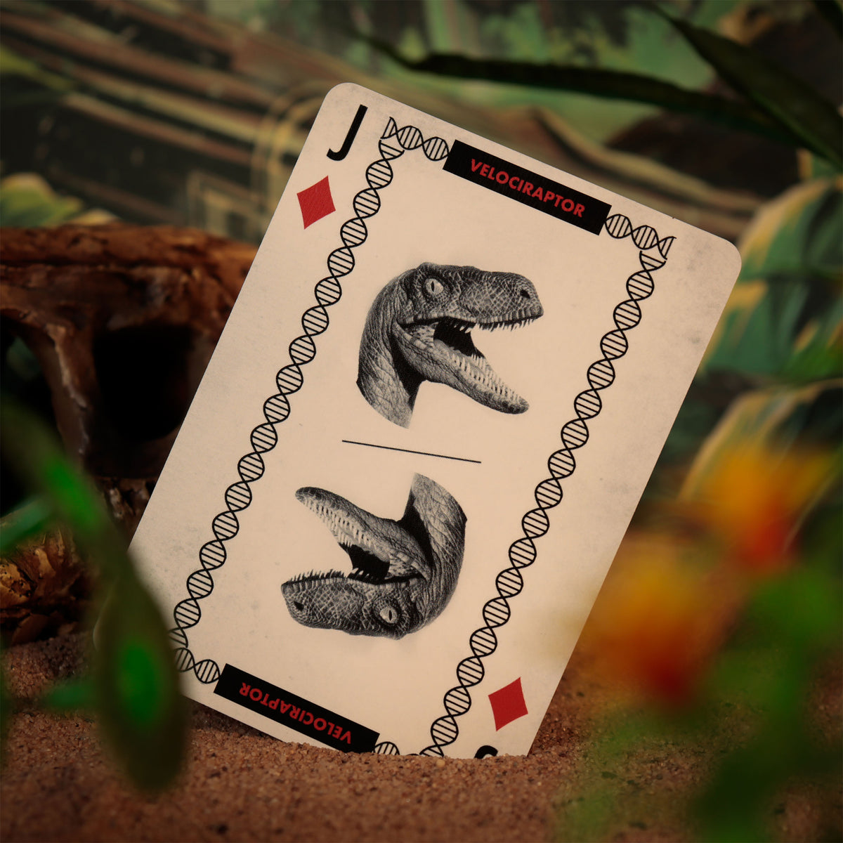 Produktbild Jurassic Park - Isla Nublar Spielkarten