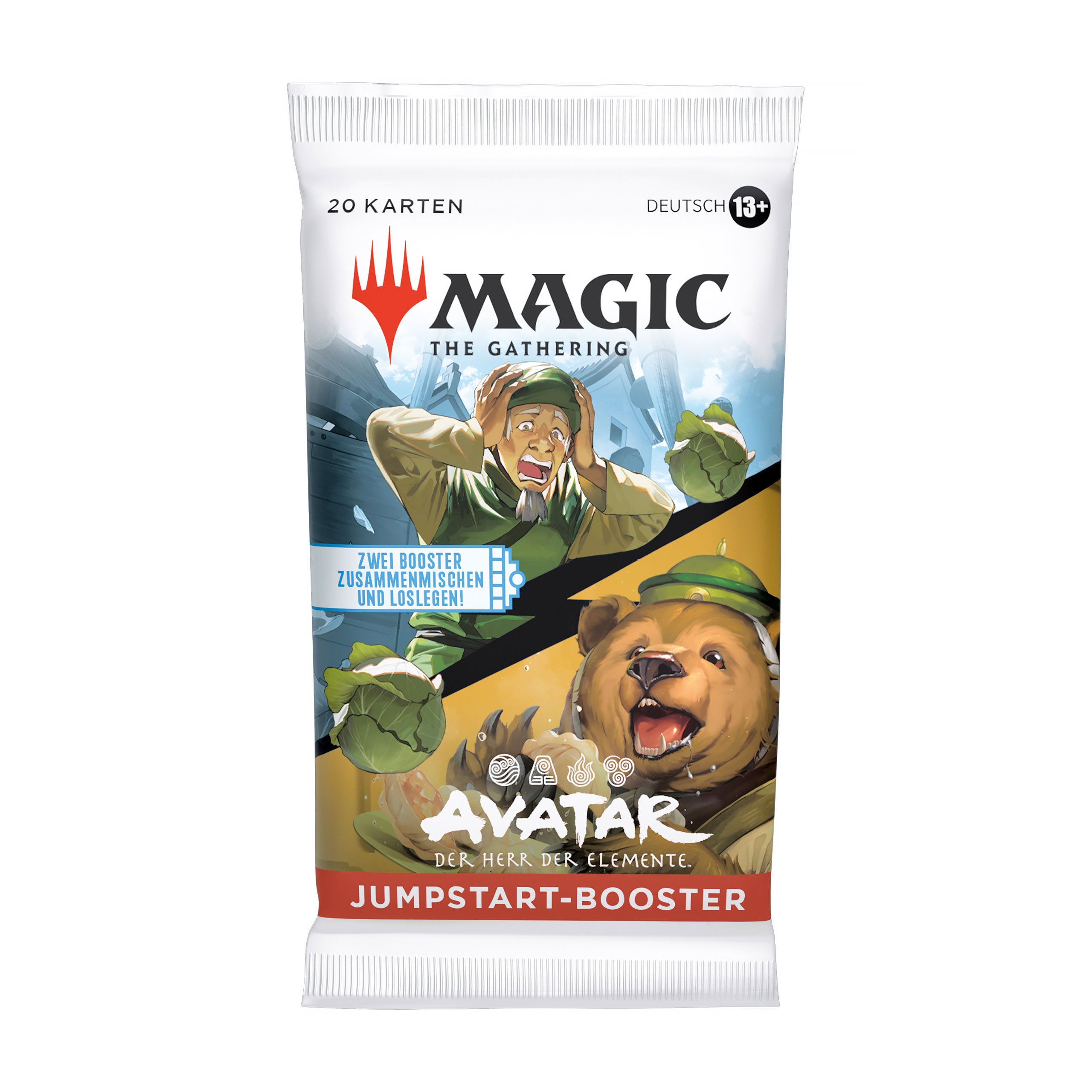 Produktbild Avatar The Last Airbender Jumpstart Booster deutsche Version - Magic The Gathering