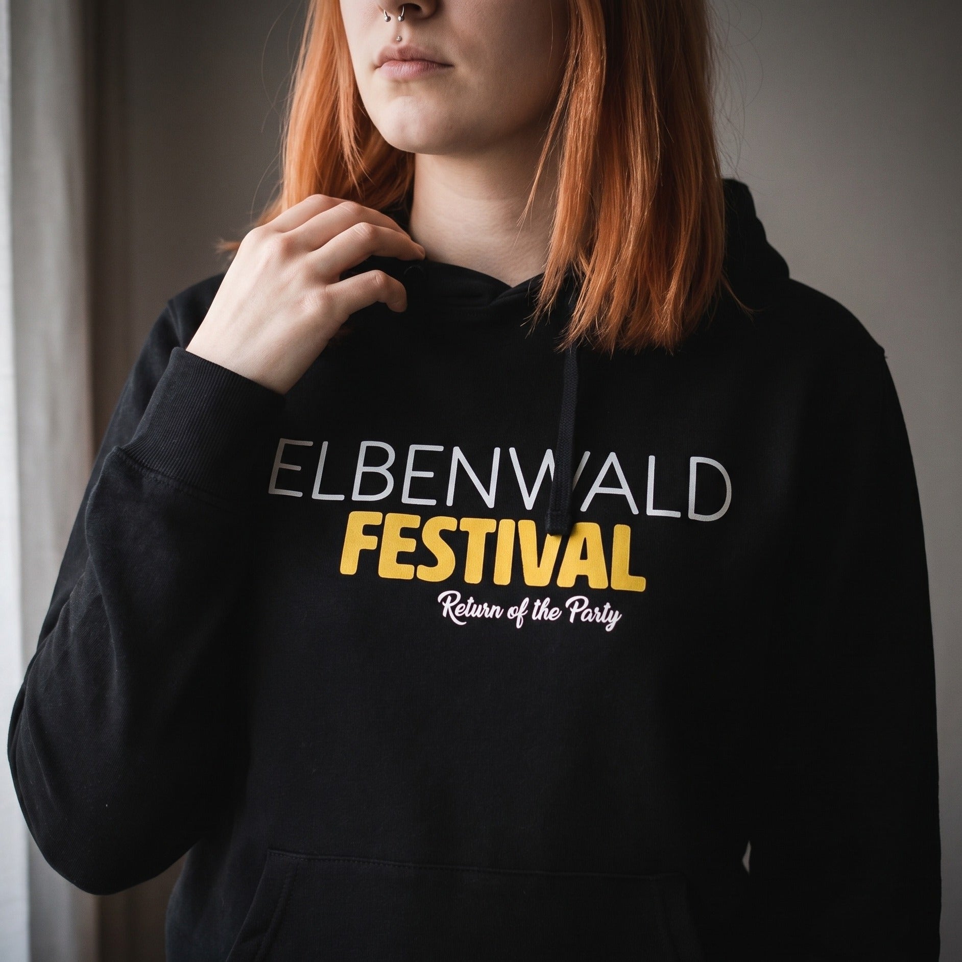 Produktbild Elbenwald Festival - Return of the Party Hoodie schwarz