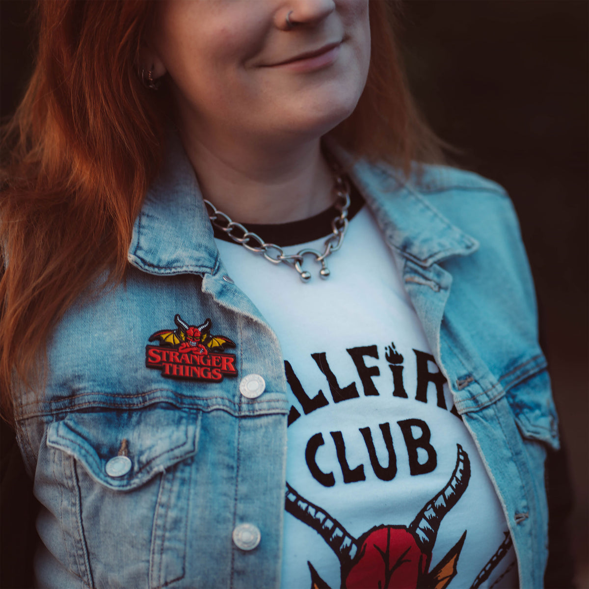 Produktbild Stranger Things - Hellfire Club Oversize Pin