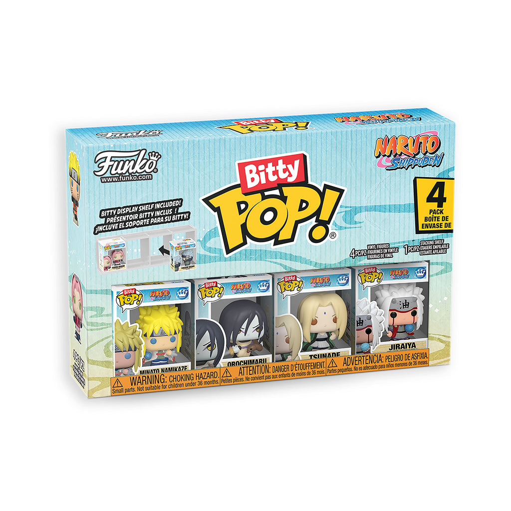 Naruto - Battles Funko Bitty Pop 4er Figuren Set Serie 2