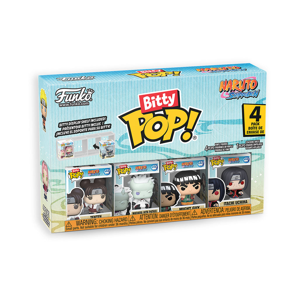 Naruto - Battles Funko Bitty Pop 4er Figuren Set Serie 3