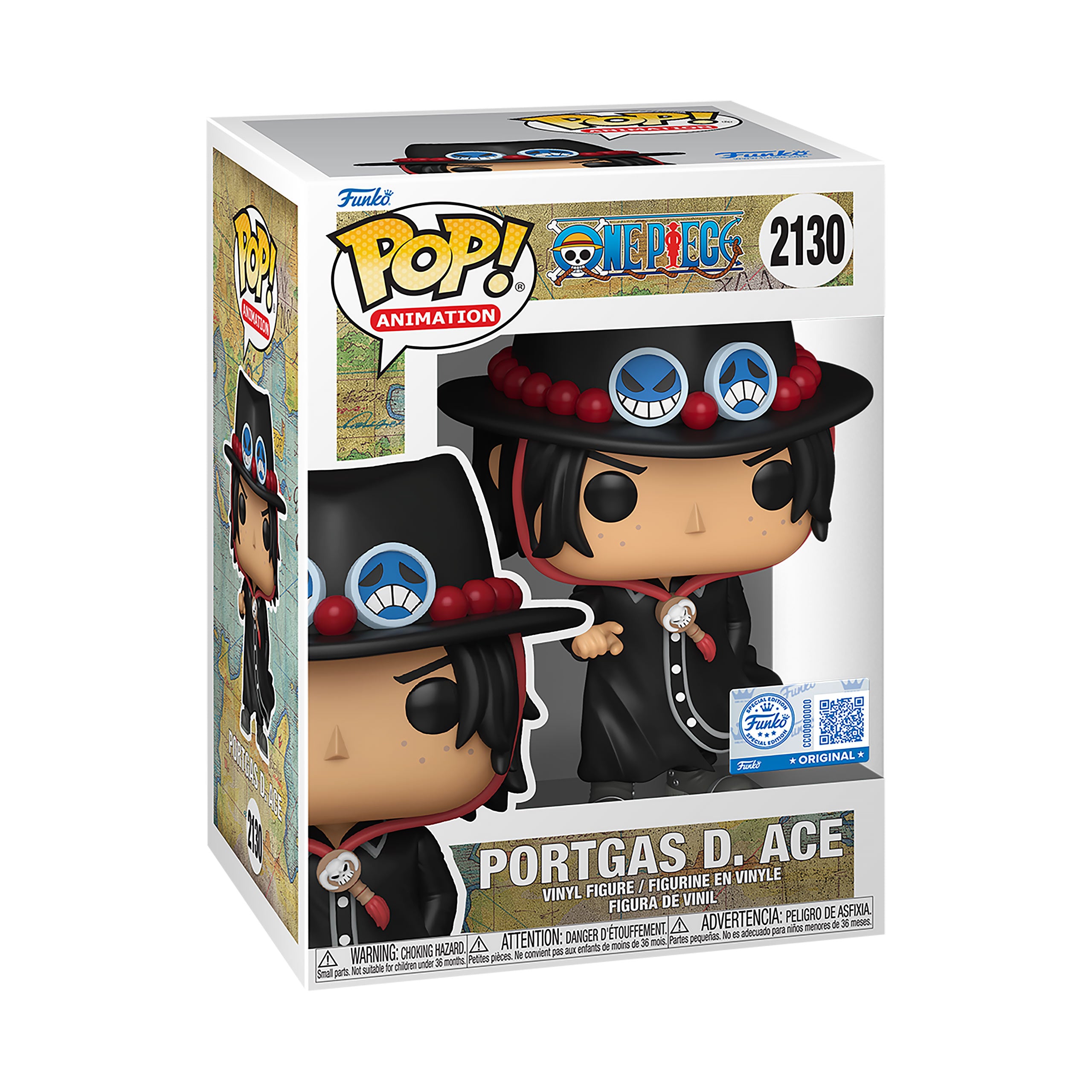 Produktbild One Piece - Portgas D. Ace Intro Funko Pop Figur