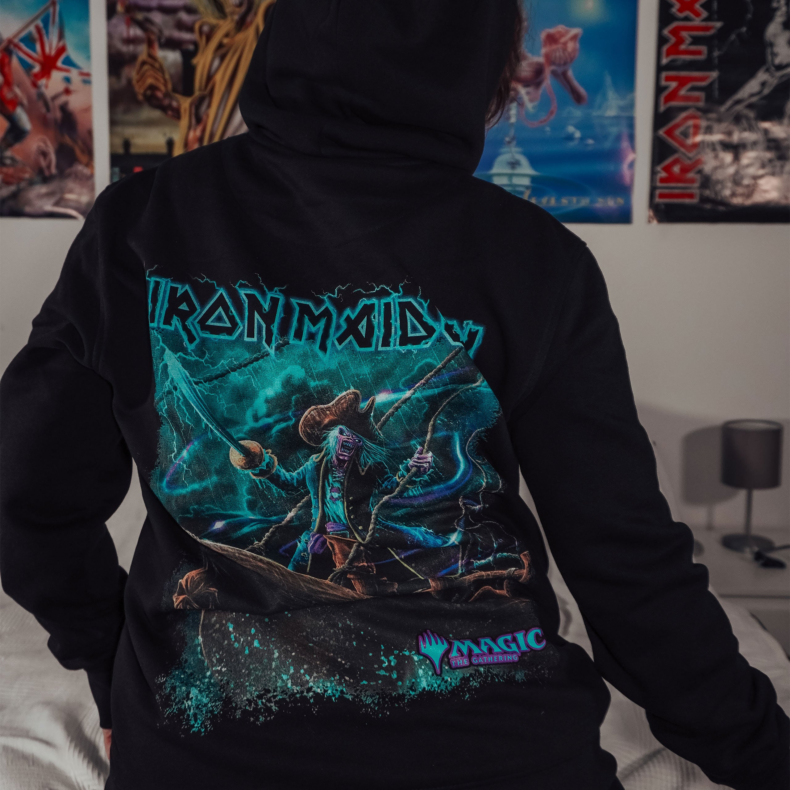 Produktbild Iron Maiden - Magic Captain N´Ghathrod Hoodie schwarz