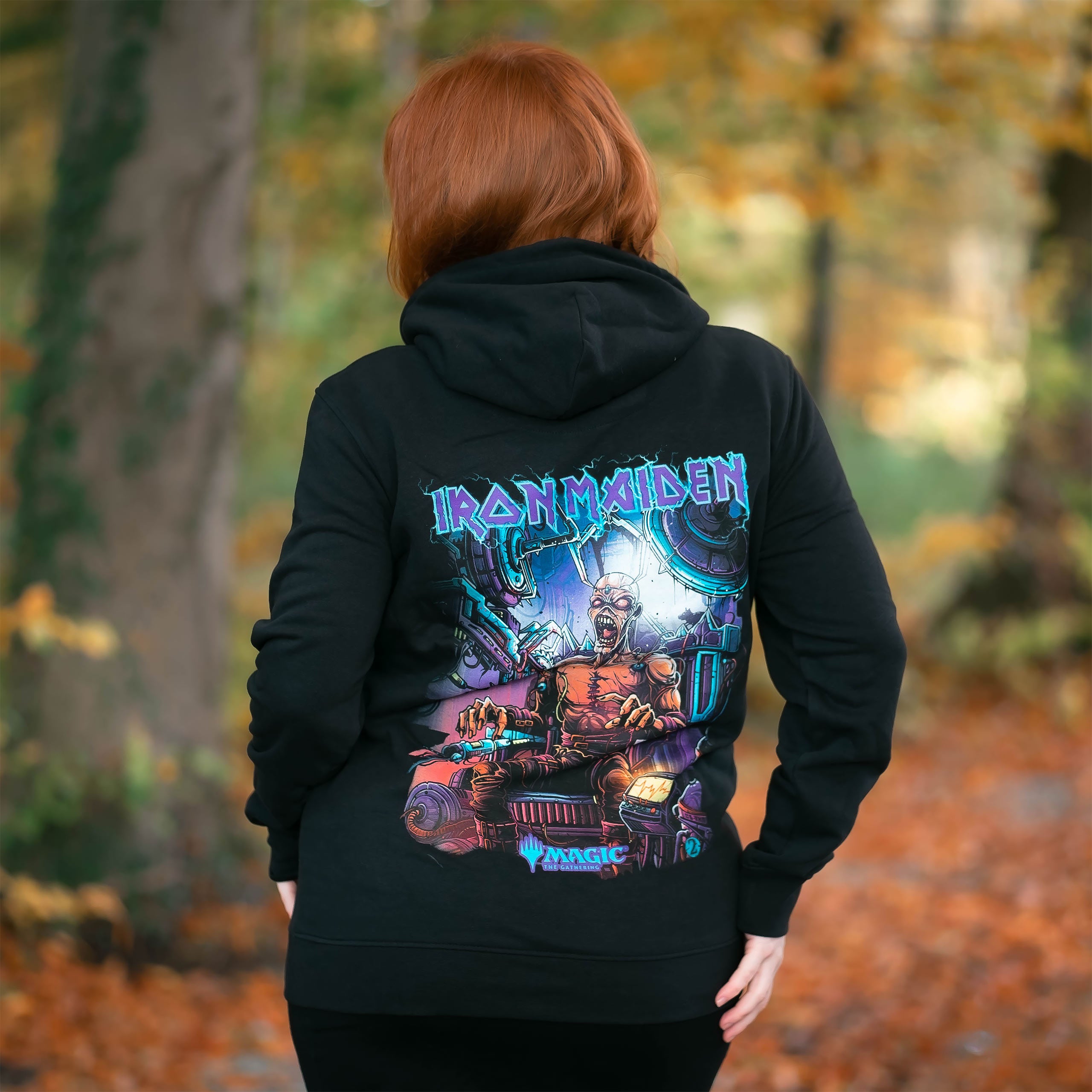 Produktbild Iron Maiden - Magic Minocrank Hoodie schwarz