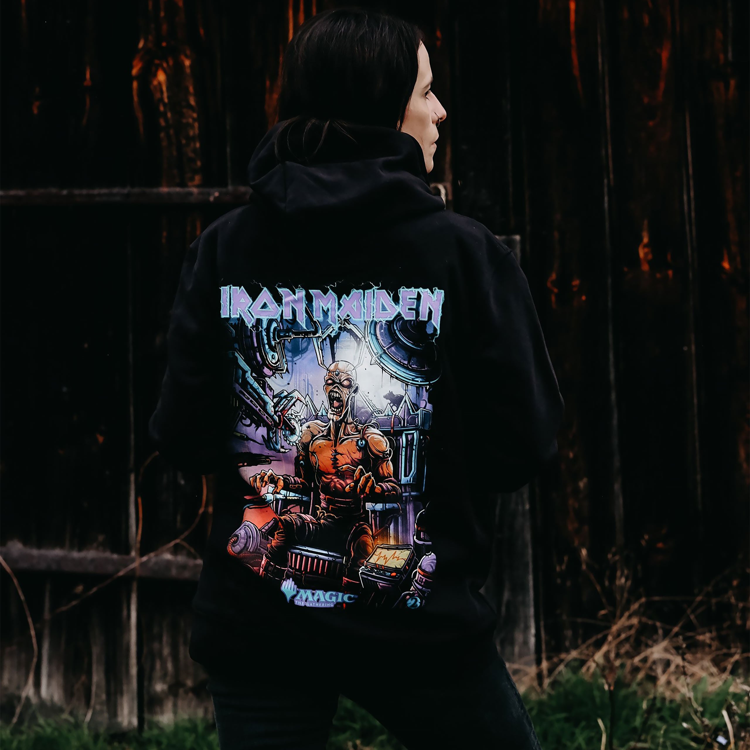 Produktbild Iron Maiden - Magic Minocrank Hoodie schwarz
