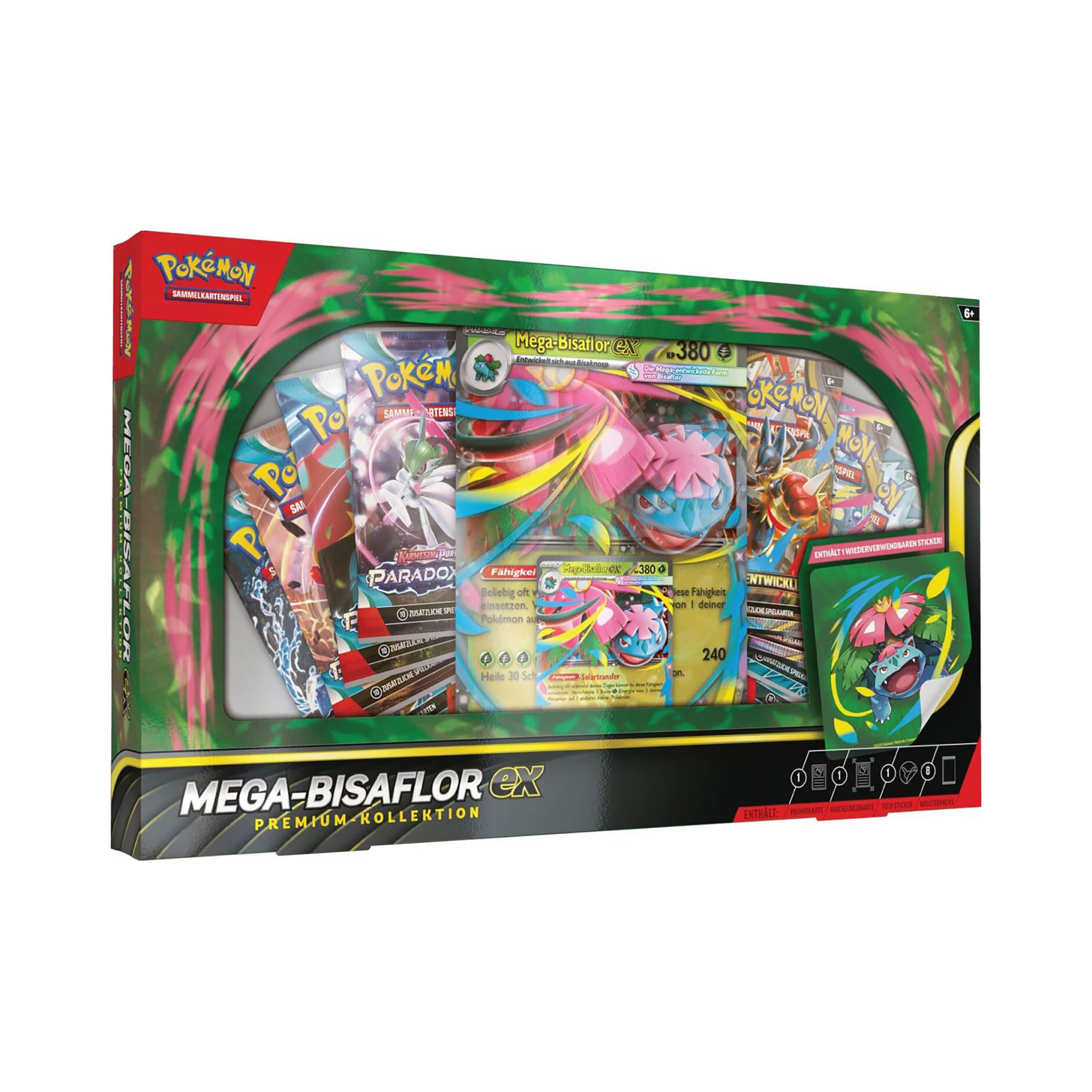Produktbild Pokemon - Mega-Bisaflor-ex Premium Sammelkarten Box