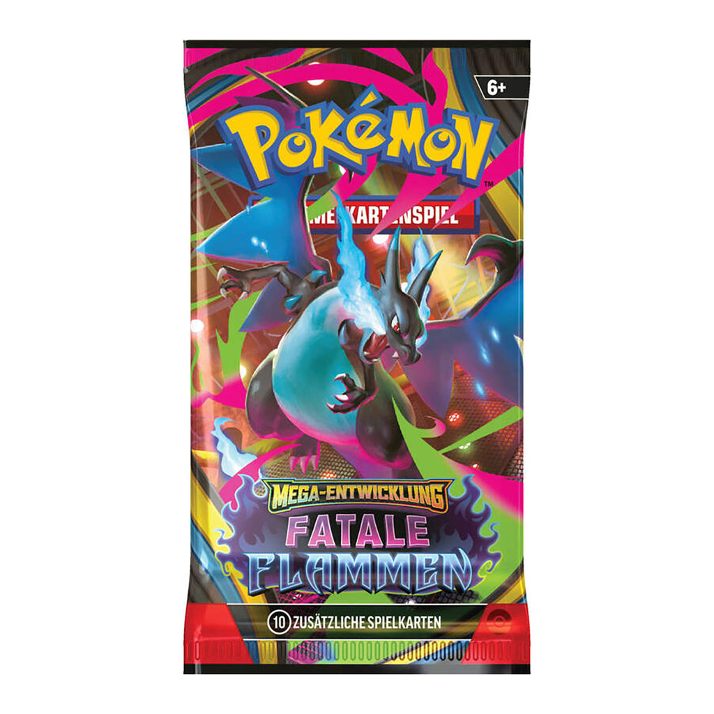 Produktbild Pokemon - Fatale Flammen Mega-Entwicklung Sammelkarten Booster
