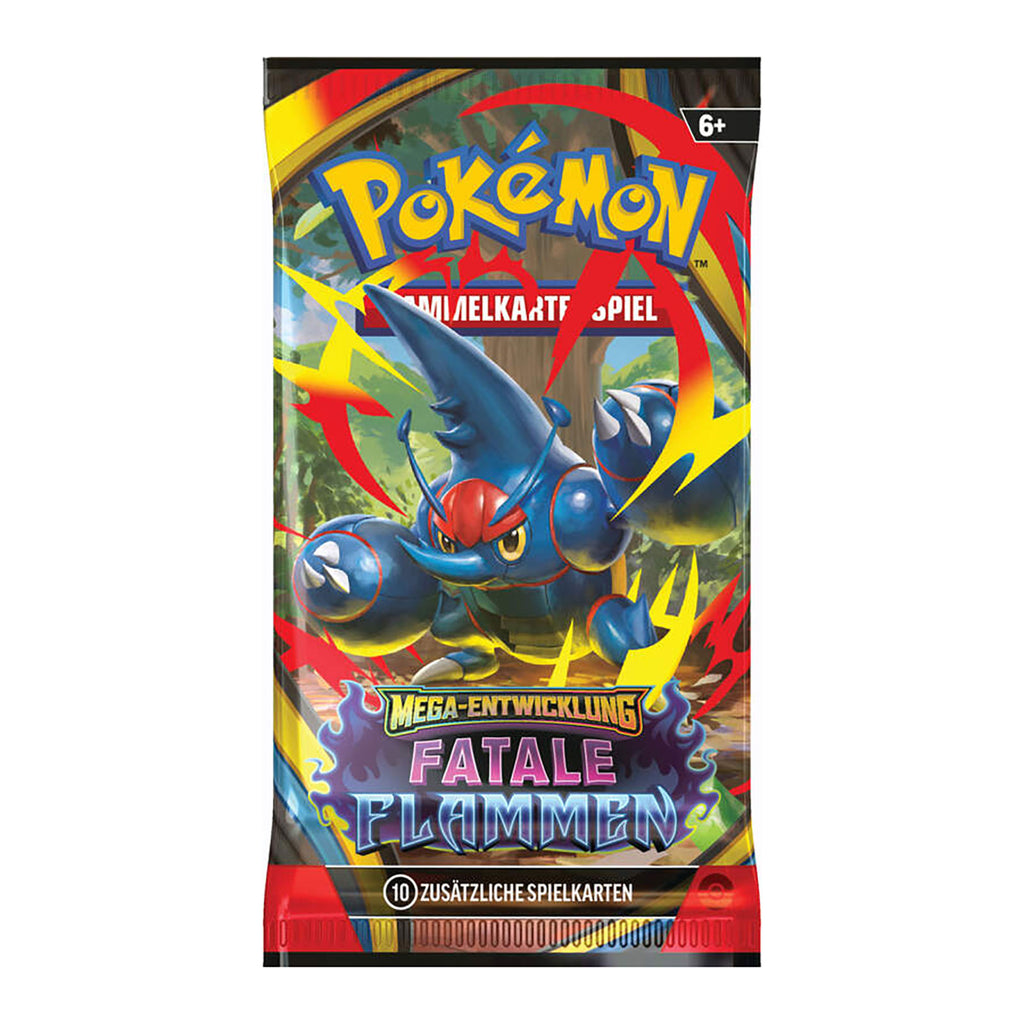 Produktbild Pokemon - Fatale Flammen Mega-Entwicklung Sammelkarten Booster