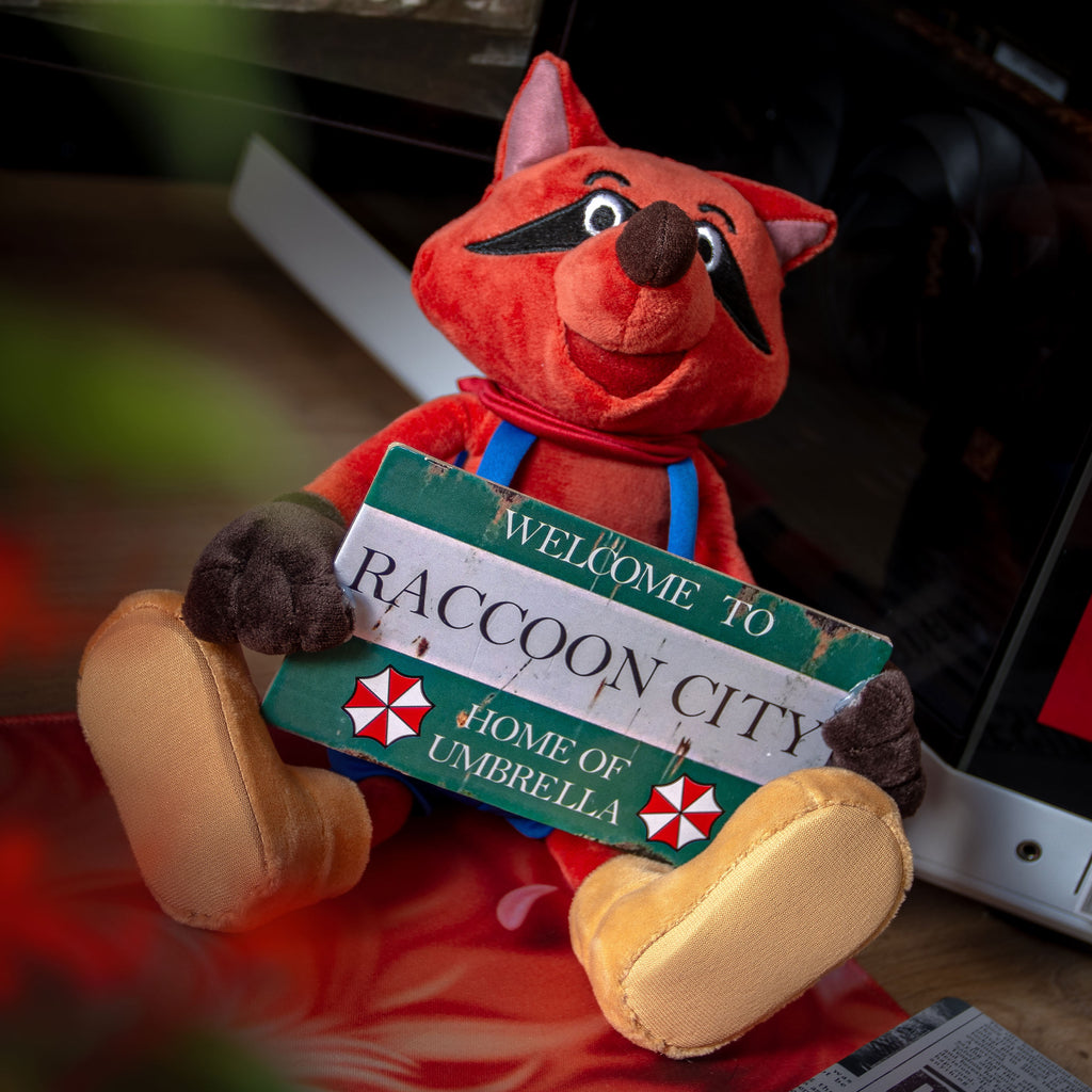 Resident Evil - Mr. Raccoon Plüschfigur Exclusive Vintage Variant