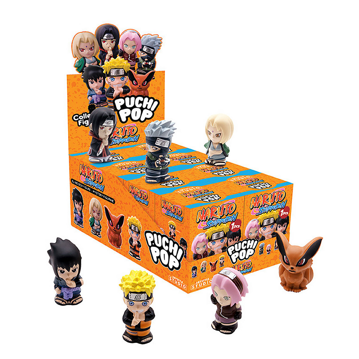 Produktbild Naruto Shippuden - Puchipop Wave 1 Mystery Figuren Display E1090564