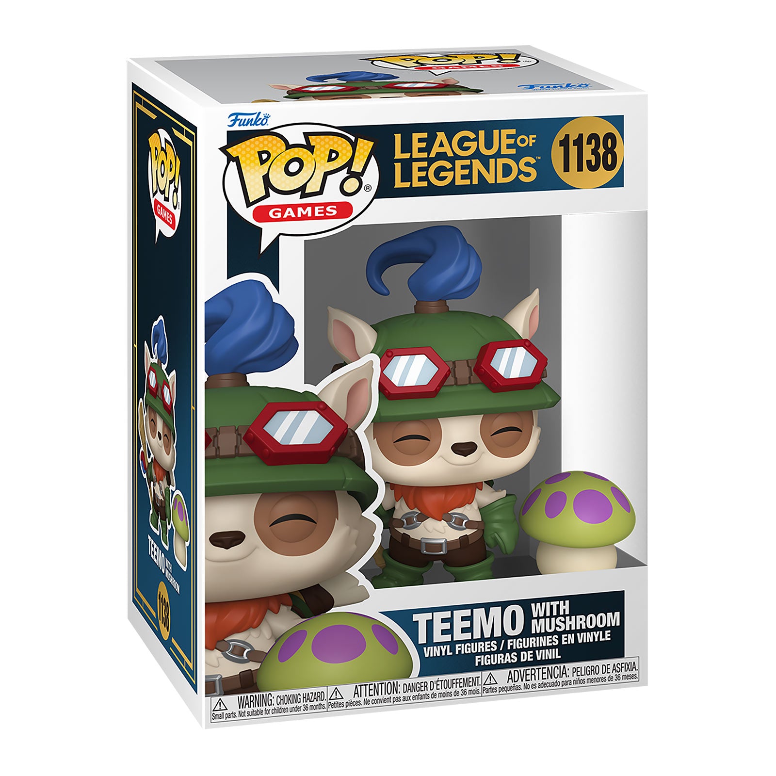 Produktbild League of Legends - Teemo mit Pilz Funko Pop Figur