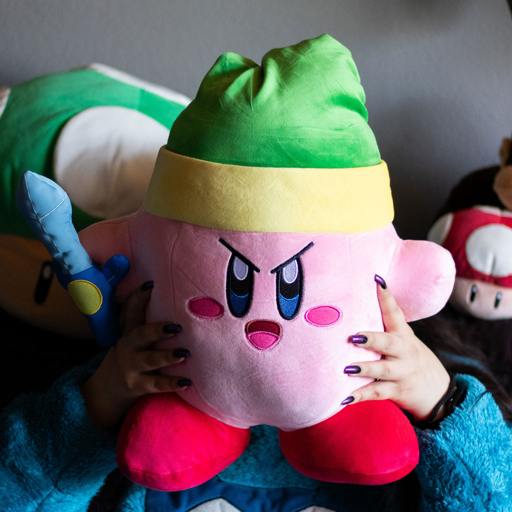 Kirby mit Schwert - Plüsch Figur