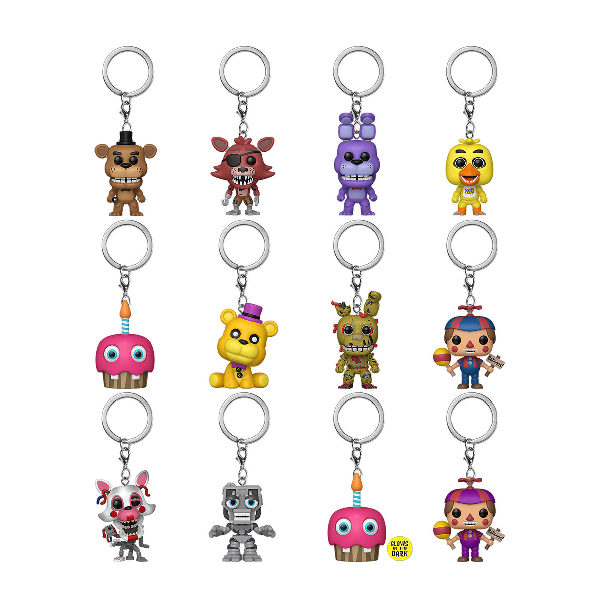 Produktbild Five Nights at Freddys - Mystery Funko Pop Schlüsselanhänger