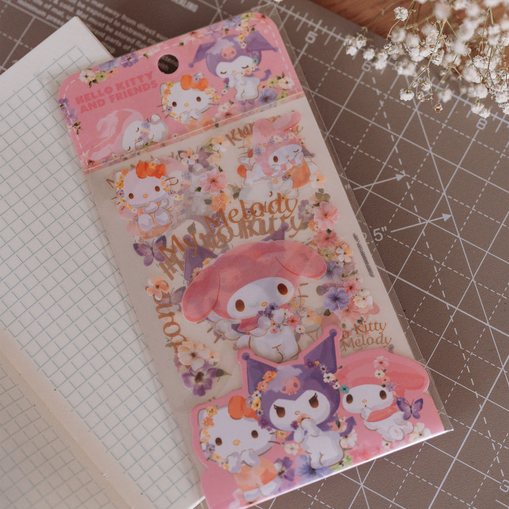 Product image Hello Kitty & Friends Pastel Vivid Sticker Set