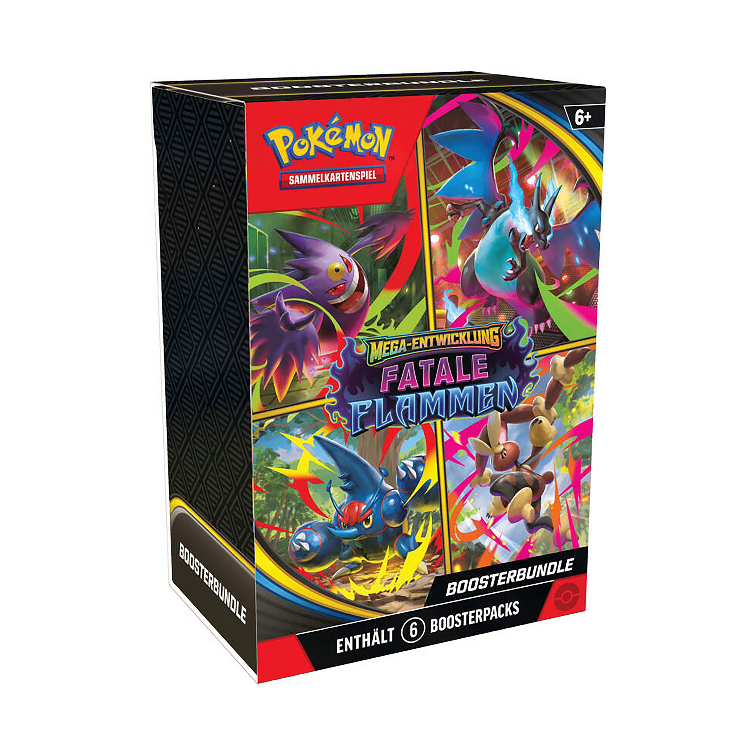 Produktbild Pokemon - Fatale Flammen Booster Bundle
