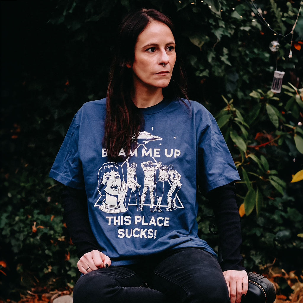 Produktbild Stranger Things - Beam Me Up T-Shirt