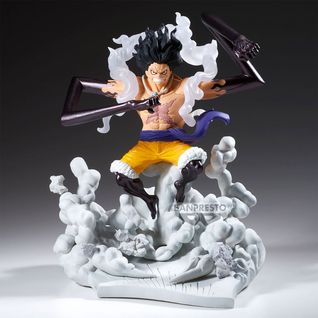 Produktbild One Piece: Gear 4 - Monkey D. Luffy Senkozekkei Figur