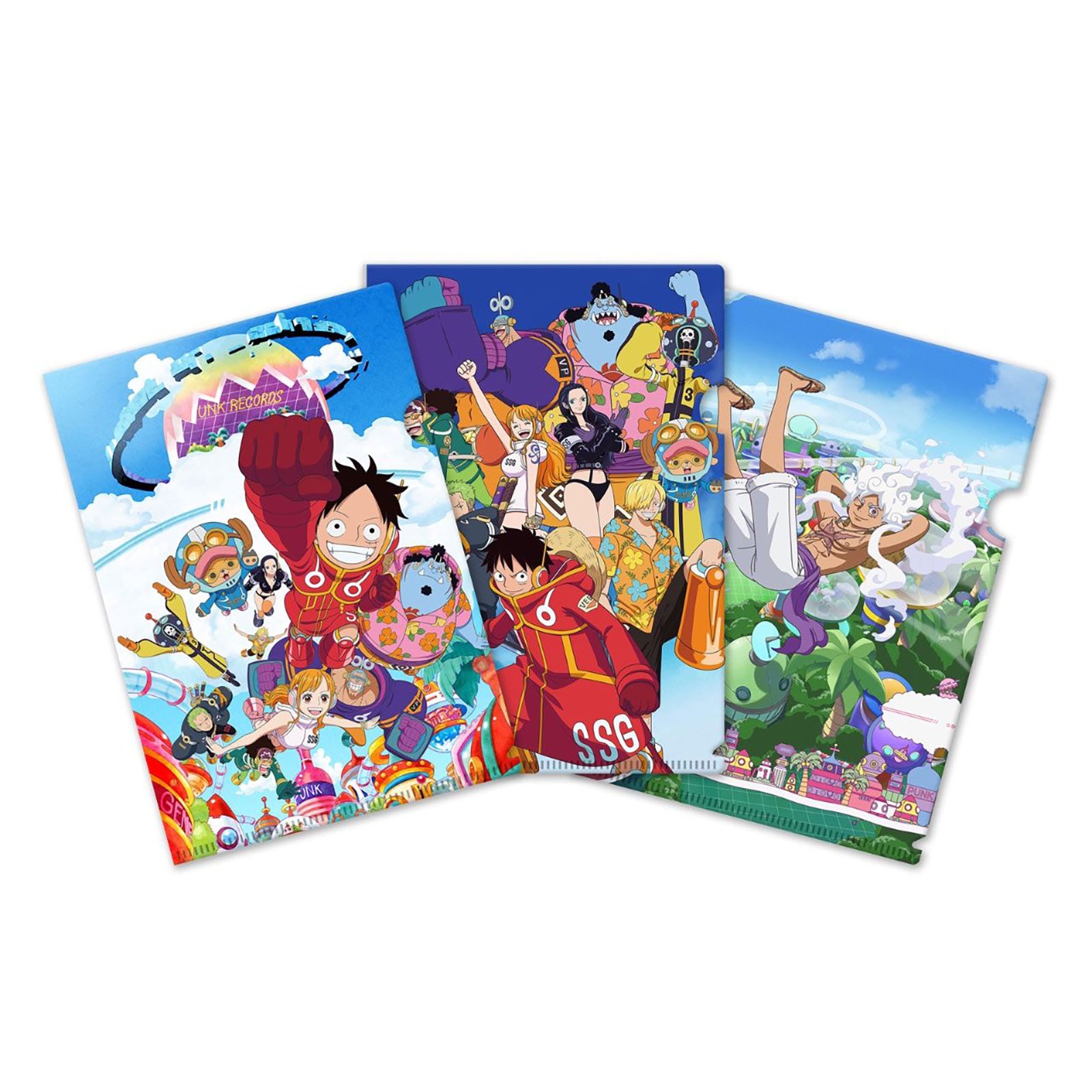 Produktbild One Piece - Egghead Saga Dokumentenhüllen 3er Set