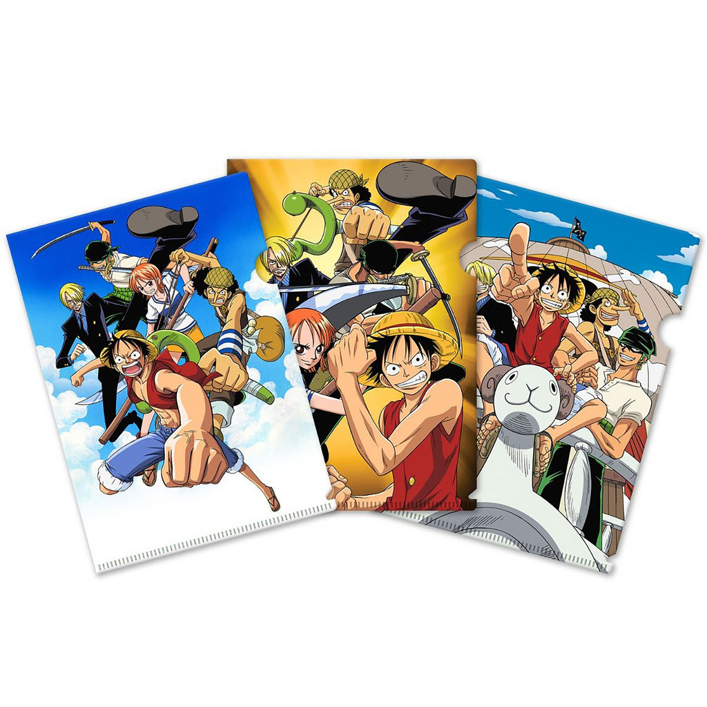 Produktbild One Piece - Strohhutbande Dokumentenhüllen 3er Set