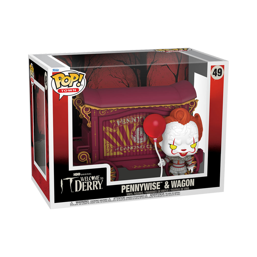 Produktbild Stephen Kings ES - Pennywise mit Wagon Funko Pop Figur