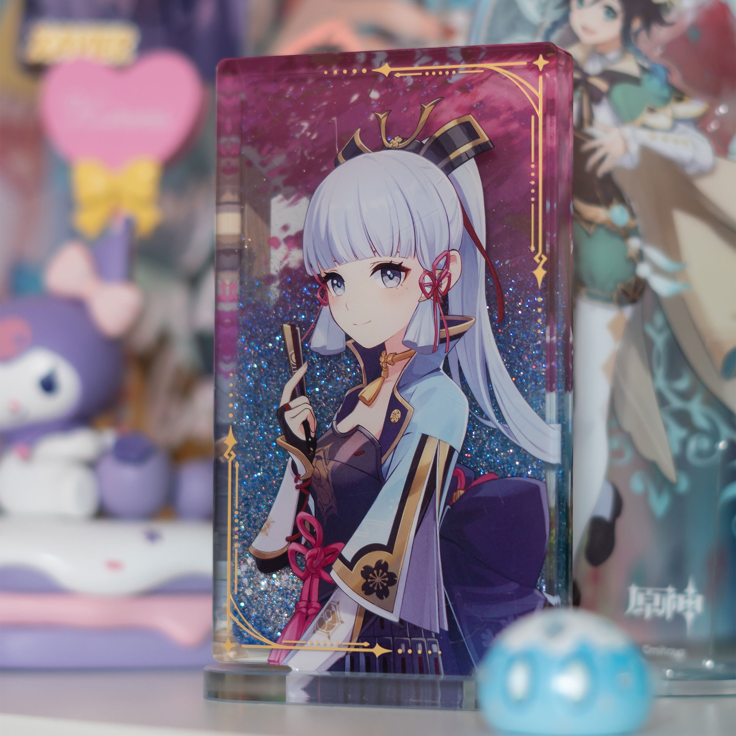 Product image Genshin Impact - Kamisato Ayaka Acrylic Glitter Ornament