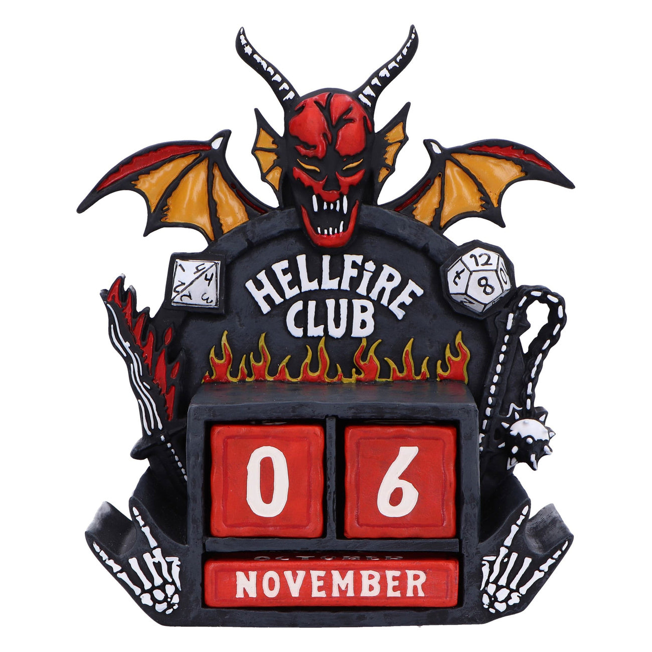 Produktbild Stranger Things - Hellfire Club 3D Jahres-Kalender