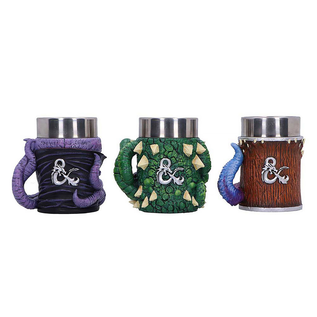 Produktbild Dungeons & Dragons - Mini Monster Tiny Krüge 3er Set