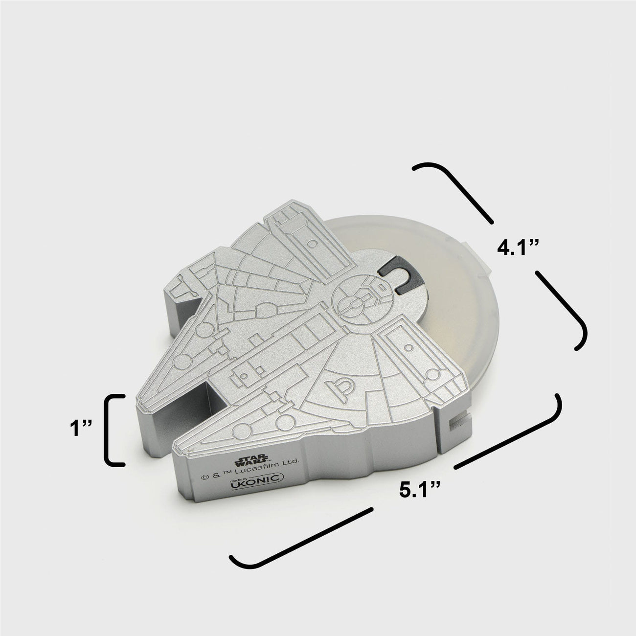 Produktbild Millennium Falcon Pizzaschneider - Star Wars
