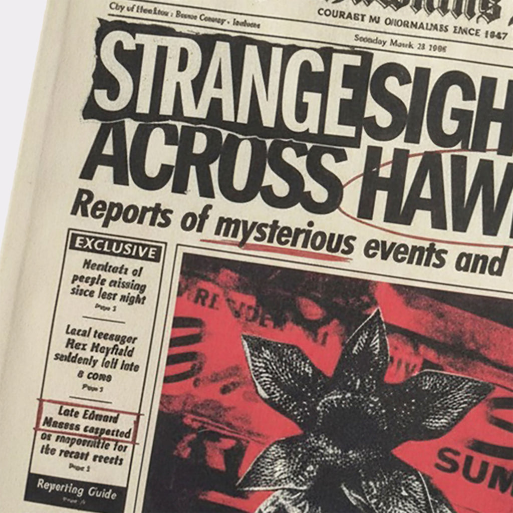 Produktbild Stranger Things - Strange Sightings Jutebeutel
