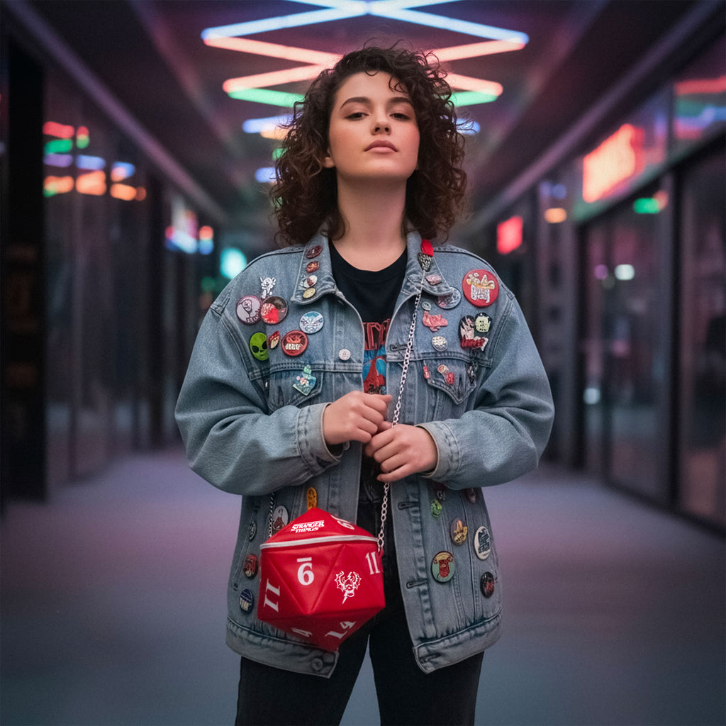 Produktbild Stranger Things - D20 Würfel Handtasche