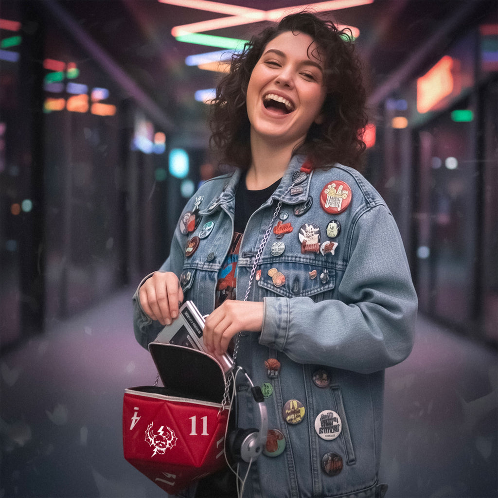 Produktbild Stranger Things - D20 Würfel Handtasche