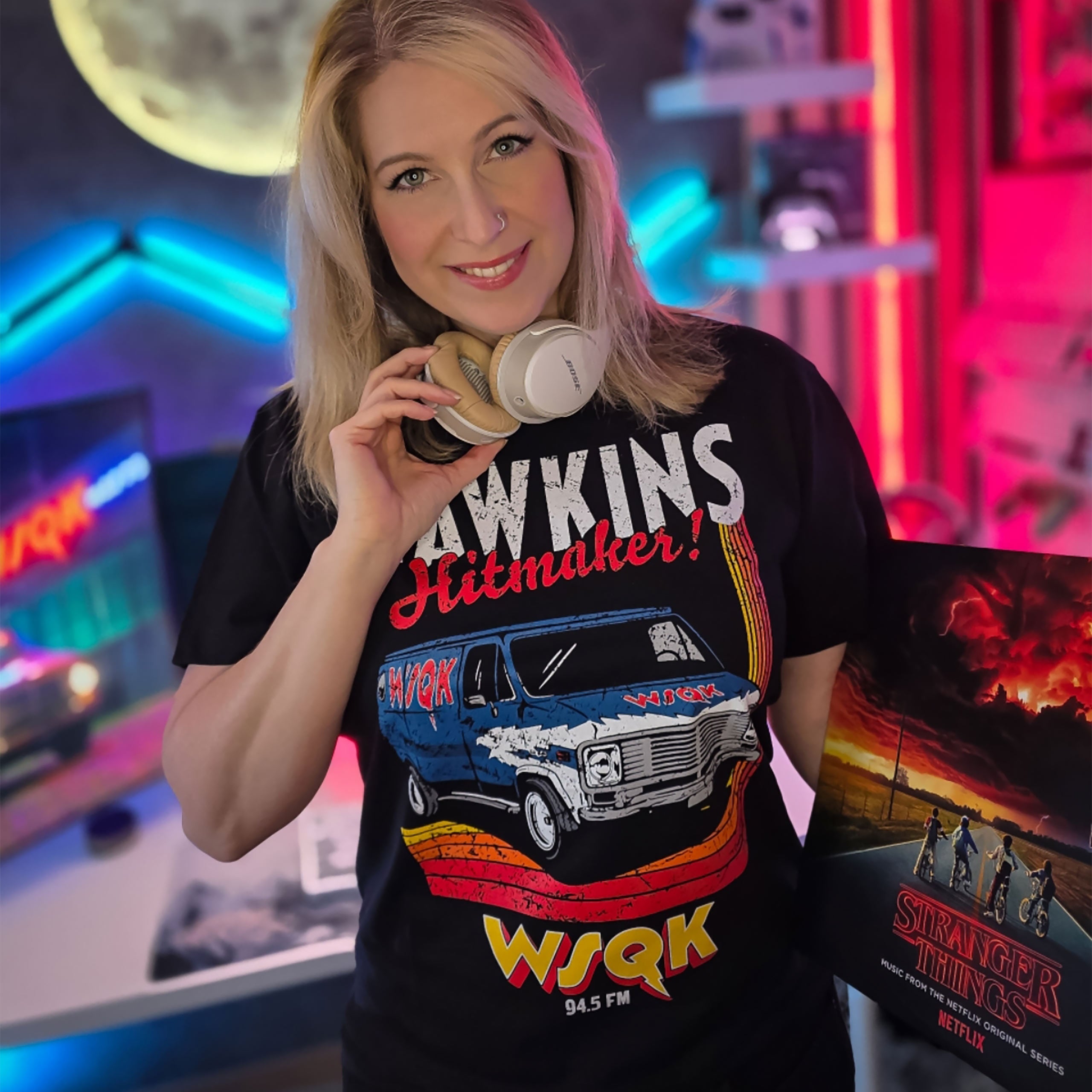 Product image Stranger Things - WSQK Hawkins Hitmaker T-Shirt