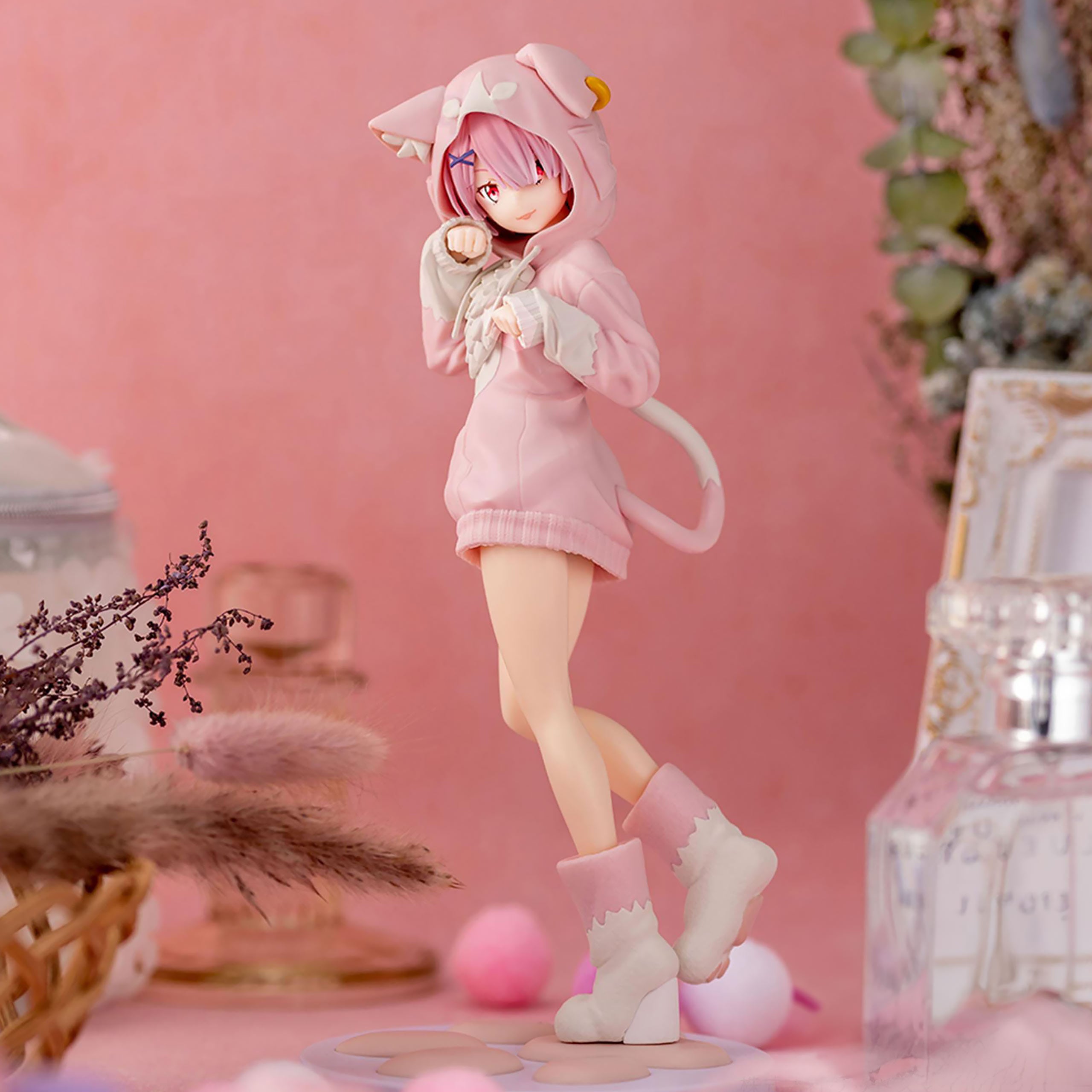 Produktbild Re:Zero - Ram XStellar Figur Mofumofu Pack Version