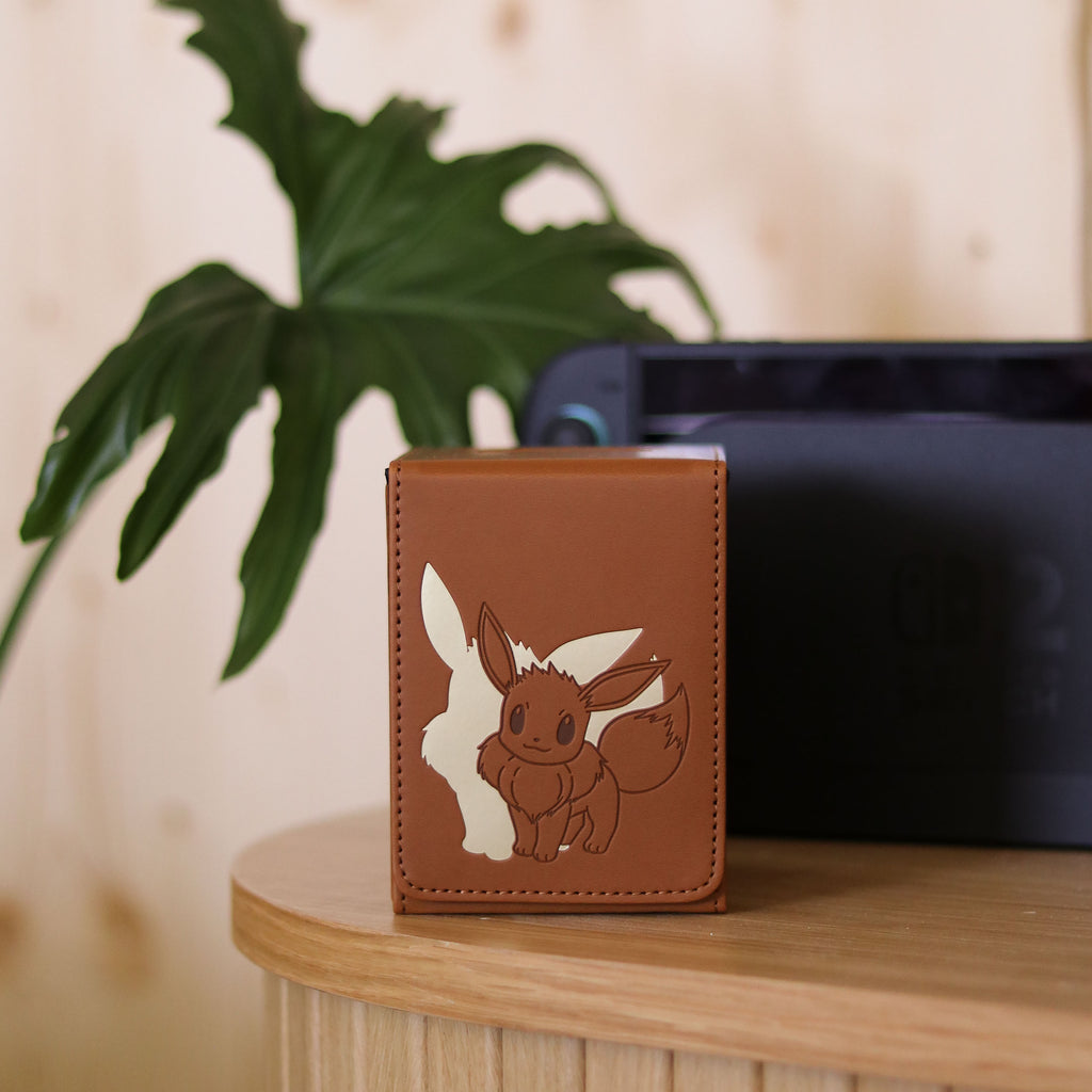 Produktbild Pokemon - Ultra Pro: Evoli Alcove Flip Kartenhüllen Box für 100 Sammelkarten