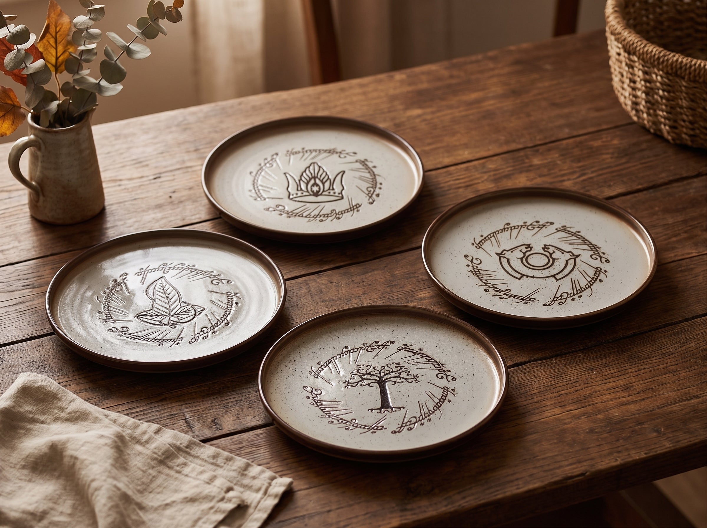 Product image The Lord of the Rings - Symbols Deluxe Plate Set