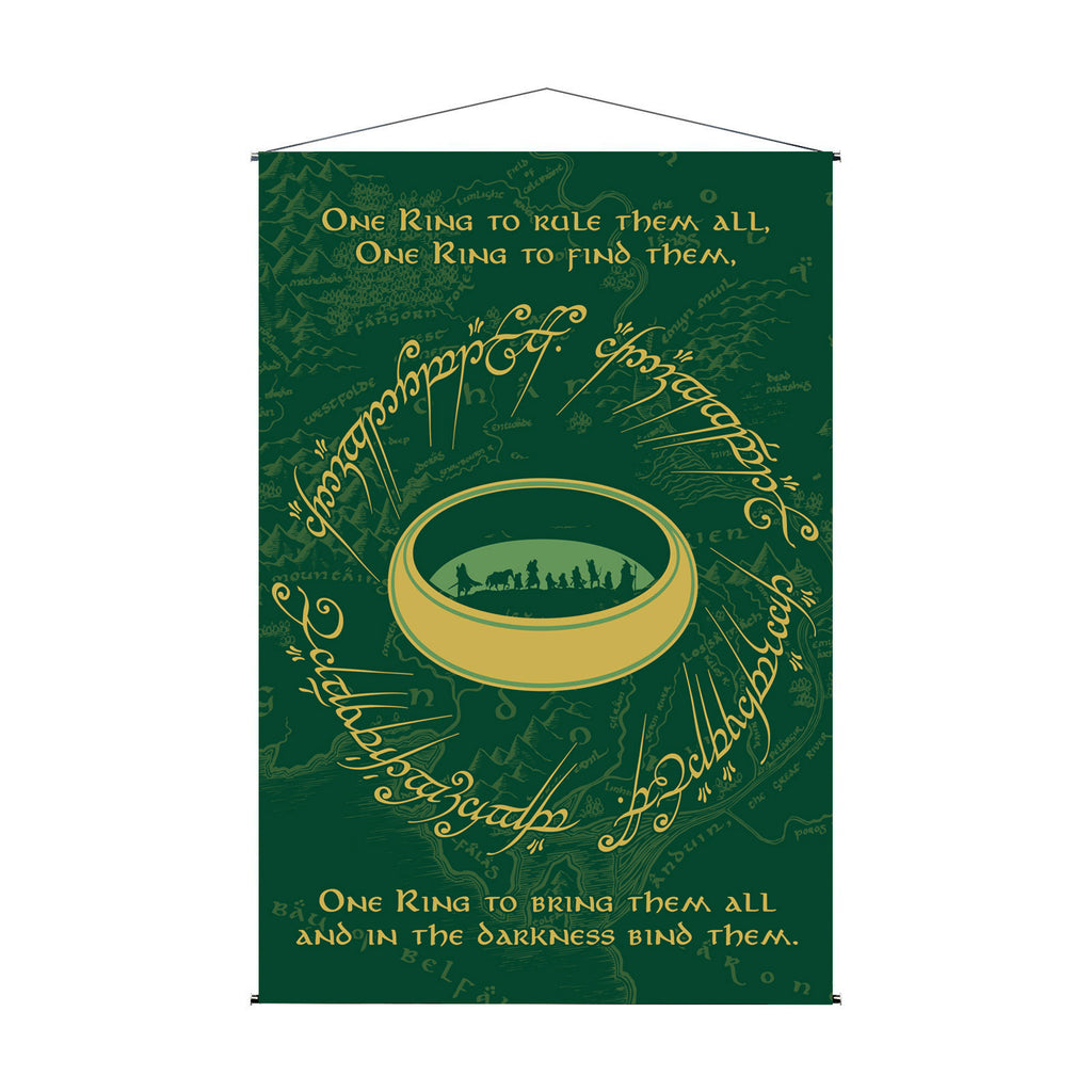 Produktbild Der Herr der Ringe - Der Eine Ring Wall Scroll