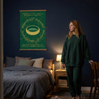 Produktbild Der Herr der Ringe - Der Eine Ring Wall Scroll