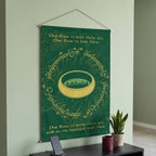 Produktbild Der Herr der Ringe - Der Eine Ring Wall Scroll