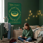 Produktbild Der Herr der Ringe - Der Eine Ring Wall Scroll